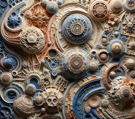 abstract fractal background