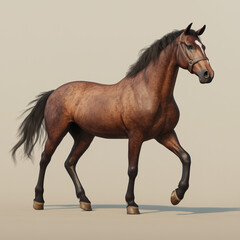 Obraz premium A horse.