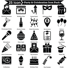 Party And Celebration Icon Pack
