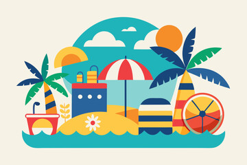 summer holiday background