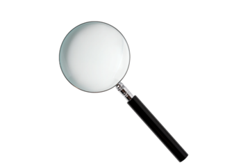 透明背景（png）に虫眼鏡