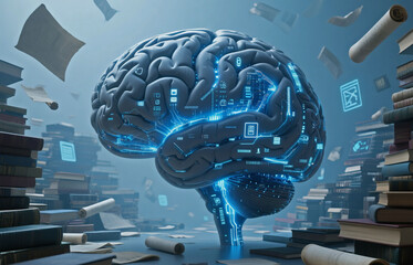 Digital Brain in Knowledge Library