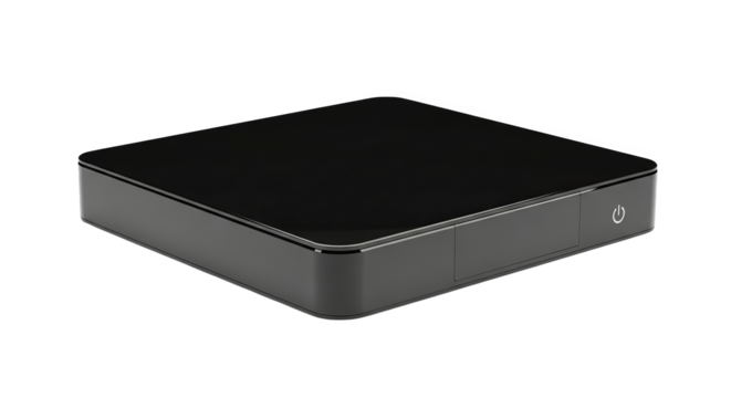 Black Streaming Media Player Device