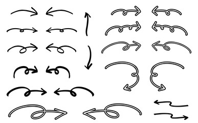 いろんなぐるぐる矢印詰め合わせセット｜Spiral  arrowArrow Collection Set 