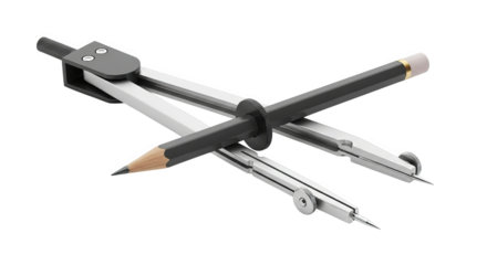 Compass And Pencil Drawing Tools