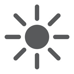 Sun icon