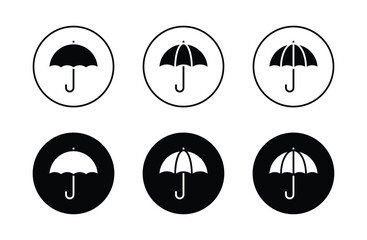 Umbrella Icon Vector for web, computer and mobile app