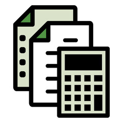 イラストアイコンセット：計算機ファイル	
