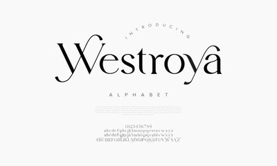 Elegant, flowing serif font with delicate curves, ideal for luxury branding and editorials