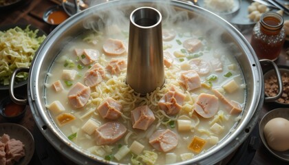 Pickled Cabbage and Pork Hot Pot.
