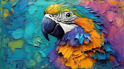 blue and yellow macaw