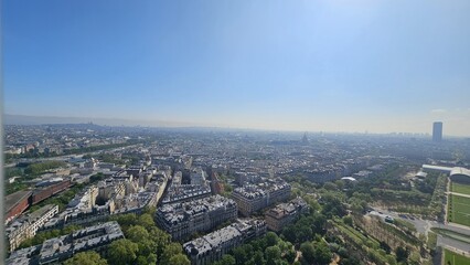 aerial view of the city