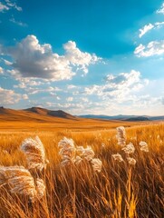 Serene Mountain Landscape at Sunset