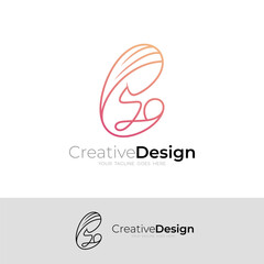 B logo, logo of mother holding her baby, mother breastfeeding baby