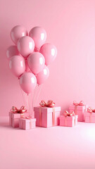 pink gift box