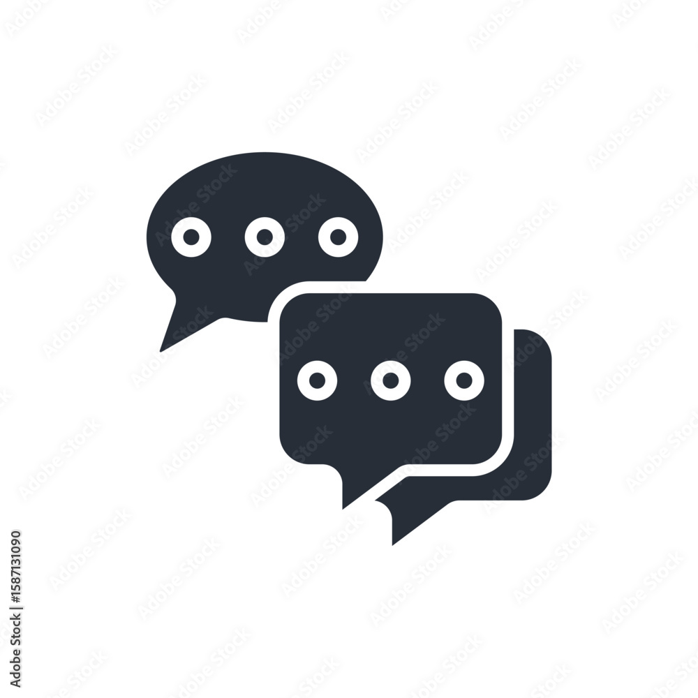 Poster communication icon. communication vector.editable stroke.linear style sign for use web design,logo.s