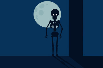 Creepy Jack-o-Lantern Silhouette