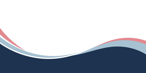 Minimal Abstract Wave Background with Pink and Blue Layers