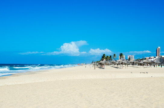 'Futuro'  Beach in Fortaleza, Cear&aacute; , Brazil