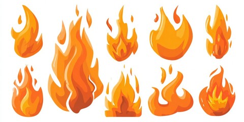Pixel Fire Set
