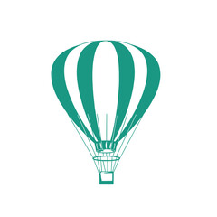 hot air balloon vector illustration