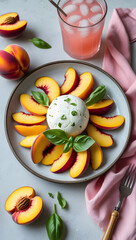 fresh fruit peach