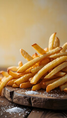 french fries on a plate