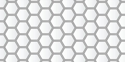 abstract black white stripe line. geometric hexagon texture background. polygon pattern. retro styled concept.