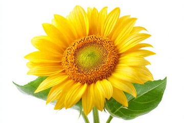 Fototapeta premium Closeup Bright Yellow Sunflower