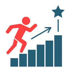 Career Path  Icon Element For Design