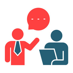 Career Coaching  Icon Element For Design