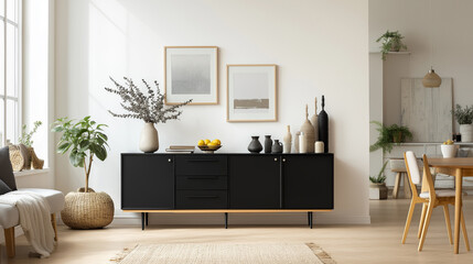 Minimal furniture layout modern design contemporary interior home indoor apartment luxury.