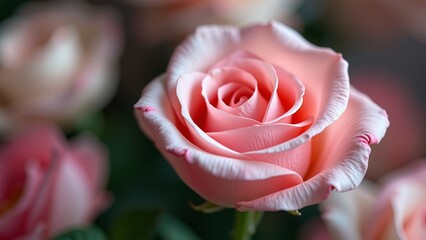 Delicate petals romantic beauty, fragrant blooms, graceful elegance, timeless charm, classic symbolism, exquisite allure.