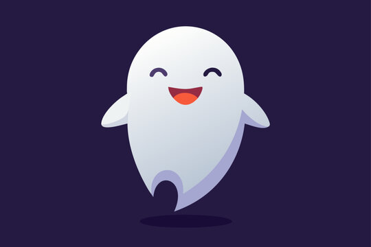 cute ghost hellowen 