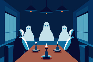 ghost creepy shadows