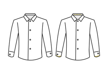 Before and After Comparison of Yellow Stains on Shirt Collar and Cuffs