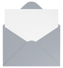 3Dイラスト_レターセット_グレー