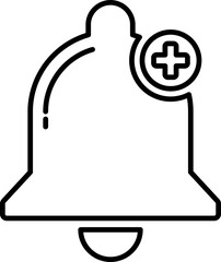 Notification Bell Line Icon