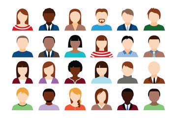 Diversity in Perspective: A collection of diverse avatars showcasing a wide range of individuals. Each avatar signifies a unique persona, symbolizing the broad spectrum of human representation.