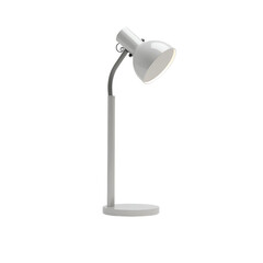 Minimalist silver desk lamp design home office modern decor bright environment