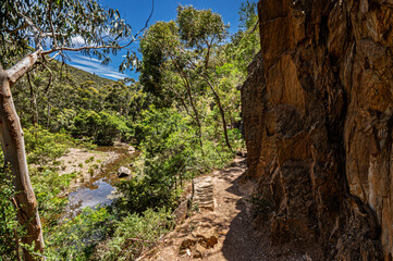  Trail Beside The Rock Above the River