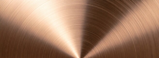 shiny brushed antique bronze texture copper plate brown metal background banner