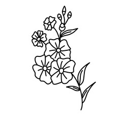 Fototapeta premium vector illustration of a branch