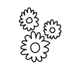 abstract flower vector illustration