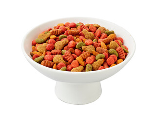 Cat Dog Food On PNG Transparent Background. Cut-Out Clipping Path With Adobe Photoshop Pen Tool . PNG Transparent Food