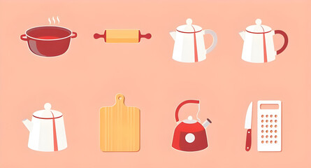 kitchen appliances icon, electrical appliances icon, domestic appliance illustration, house gadgets icon, appliances set vector, home electronics icon, household items vector, home device icons, appli