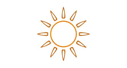 Sun illustration, Sun symbol, Sunshine icon, Sunny weather icon, Sun flat design, Sun graphic, Sun clipart, Summer sun icon, Solar icon, Radiant sun, Sun with rays, Bright sun vector, Yellow sun icon,