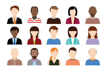 People Silhouettes: A collection of diverse human silhouettes, capturing a range of styles and backgrounds, perfect for illustrating diversity, unity, or a broad audience. 