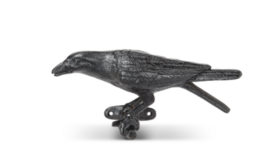 Crow On PNG Transparent Background. Cut Out Clipping Path With Adobe Photoshop Pen Tool.PNG Transparent Crow