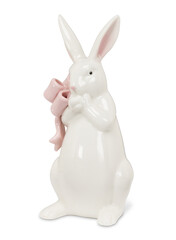 Ceramic  Ester Bunny Eggs On PNG Transparent Background. Cut-Out Clipping Path With Adobe Photoshop Pen Tool . PNG Transparent Bonny Eggs 